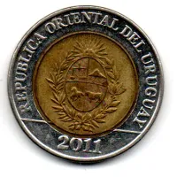Uruguai - 2011 - 10 Pesos