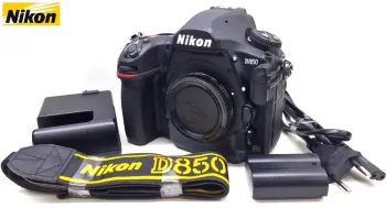 Câmera Nikon D850  45Mp Vídeo 4K - 32.291 clicks - vendida