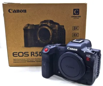 Câmera Canon EOS R5 C - Seminova - vendida - Foto 2