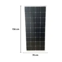 Painel Solar Fotovoltaico Resun 210W Monocristalino - Foto 2