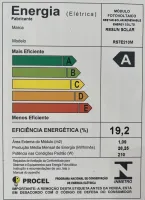 Painel Solar Fotovoltaico Resun 210W Monocristalino - Foto 3