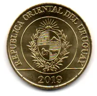 Uruguai - 2019 - 5 Pesos