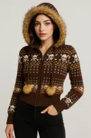 CARDIGAN SUGAR SKULL