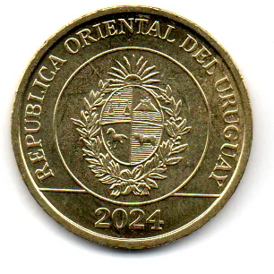 Uruguai - 2024 - 2 Pesos - Sob