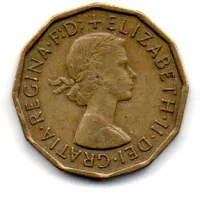 Reino Unido - 1965 - 3 Pence - Foto 2