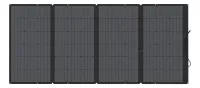 Painel Solar Portatíl Placa Ecoflow 400w Carregador Cor Preto - Foto 4