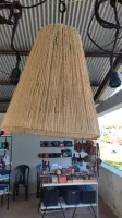 Pendente Natural Sisal Varanda Área Cozinha Bancada