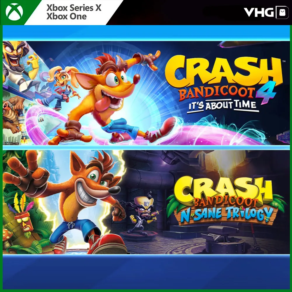 Crash Bandicoot Pacote Quadrilogia