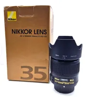Lente NIKON AF-S Nikkor 35mm f/1.8 G ED - Seminova - Foto 2