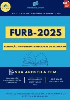 Apostila FURB SC 2025 Psicólogo
