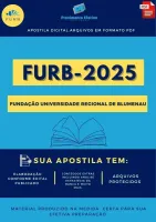 Apostila FURB SC 2025 Terapeuta Ocupacional