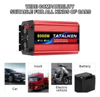 Inversor Off Grid de 8000w 12v/24v/36v 110v-220v, Onda Senoidal Pura - Foto 2