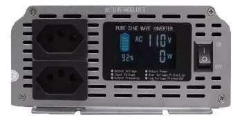Inversor 4000w 12v/24v 110v/220v Onda Senoidal Pura Para Freezer - 60hz - Foto 2