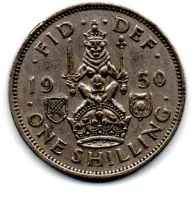 Reino Unido - 1950 - 1 Shilling