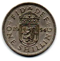 Reino Unido - 1954 - 1 Shilling