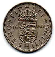 Reino Unido - 1960 - 1 Shilling