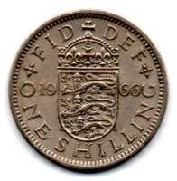 Reino Unido - 1966 - 1 Shilling