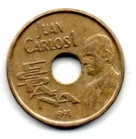 Espanha - 1991 - 20 Pesetas - Comemorativa - Jogos Olímpicos de Verão de 1992 Barcelona - Salto em altura - Sob - Foto 2