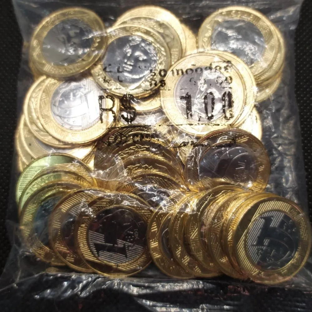 Sache Lacrado Moeda 1 Real 2023