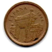 Espanha - 1994 - 5 Pesetas - Comemorativa - Aragon