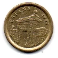 Espanha - 1994 - 5 Pesetas - Comemorativa - Aragon
