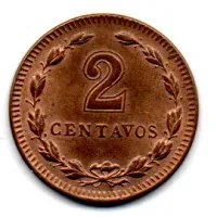 Argentina - 1946 - 2 Centavos - Foto 2