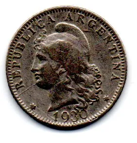 Argentina - 1930 - 20 Centavos