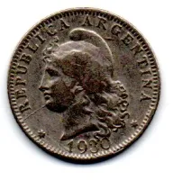 Argentina - 1930 - 20 Centavos