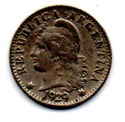 Argentina - 1929 - 5 Centavos