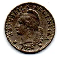 Argentina - 1929 - 5 Centavos