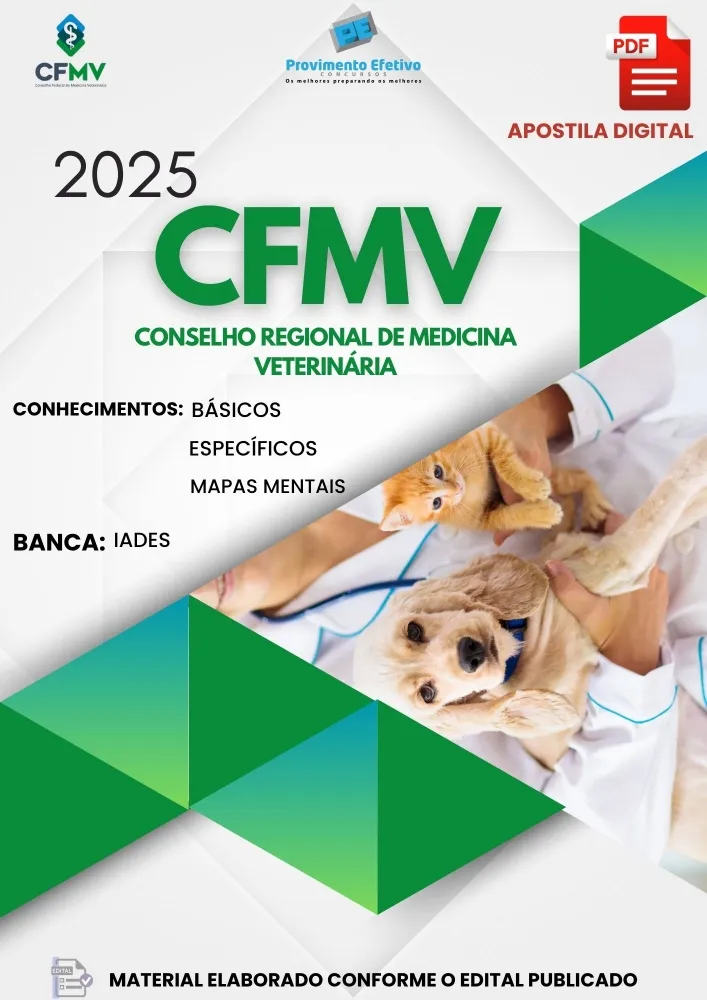 Apostila CFMV Assistente Administrativo 2025