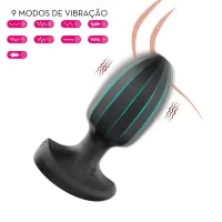 PLUG ANAL POR APLICATIVO EM SILICONE MLPP6085 - Foto 4