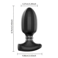 PLUG ANAL POR APLICATIVO EM SILICONE MLPP6085 - Foto 5
