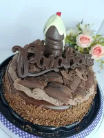 Bolo Erótico com Placa Parabéns com Pênis Recheado   - Foto 2