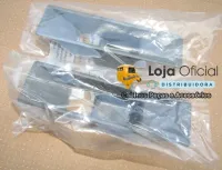 Moldura Acabamento da Maçaneta da Porta MB 709 710 912 914 - Cor Cinza - Foto 3