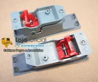 Maçaneta da Porta + Moldura do MB 709 710 912 914 - Cor Cinza - Foto 7