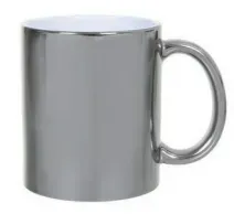 Canecas de Cerâmica Cromada Para Sublimação 325ml (Sublimação)