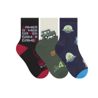 Kit Meias Infantil Cano Médio Selene - Foto 2