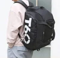 Mochila Mala T60 Para Academia Natação Camping na Cor Preta - Foto 6