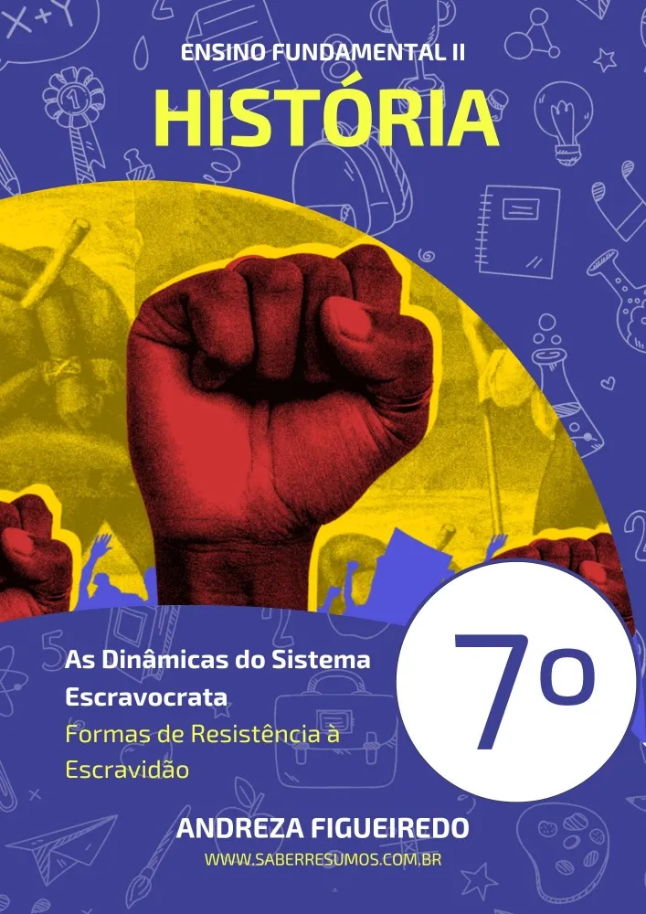054 - História - As Dinâmicas do Sistema Escravocrata - Formas de Resistência à Escravidão - 7º ano - PDF com 11 páginas