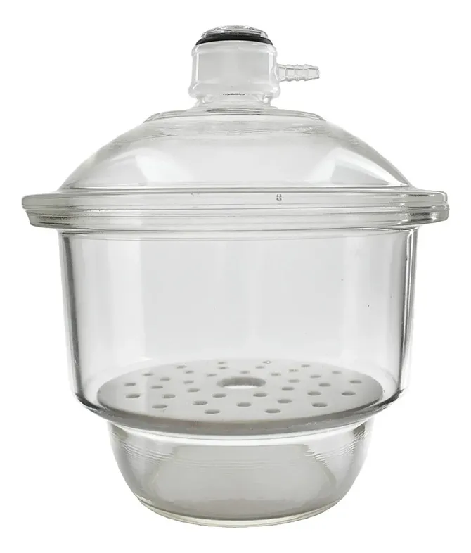 DESSECADOR DE VIDRO COM TAMPA E LUVA 210MM