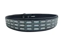 Ref: GH03 - Cinto Country Feminino de Strass Golden Horse - Cor Preto - Foto 3