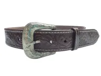 Ref: GH01 - Cinto Country Feminino de Strass Golden Horse - Cor Pinhão - Foto 2