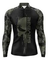Camisa Térmica Savage Com Proteção Solar Uv50+ - Foto 4