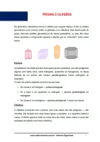 855 - Matemática - Áreas e Volumes - Prismas e Cilindros - 9º ano - PDF com 20 páginas - Foto 2