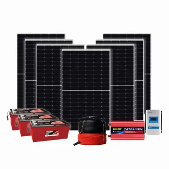 Kit Gerador de Energia Solar Off Grid 3.990Wp