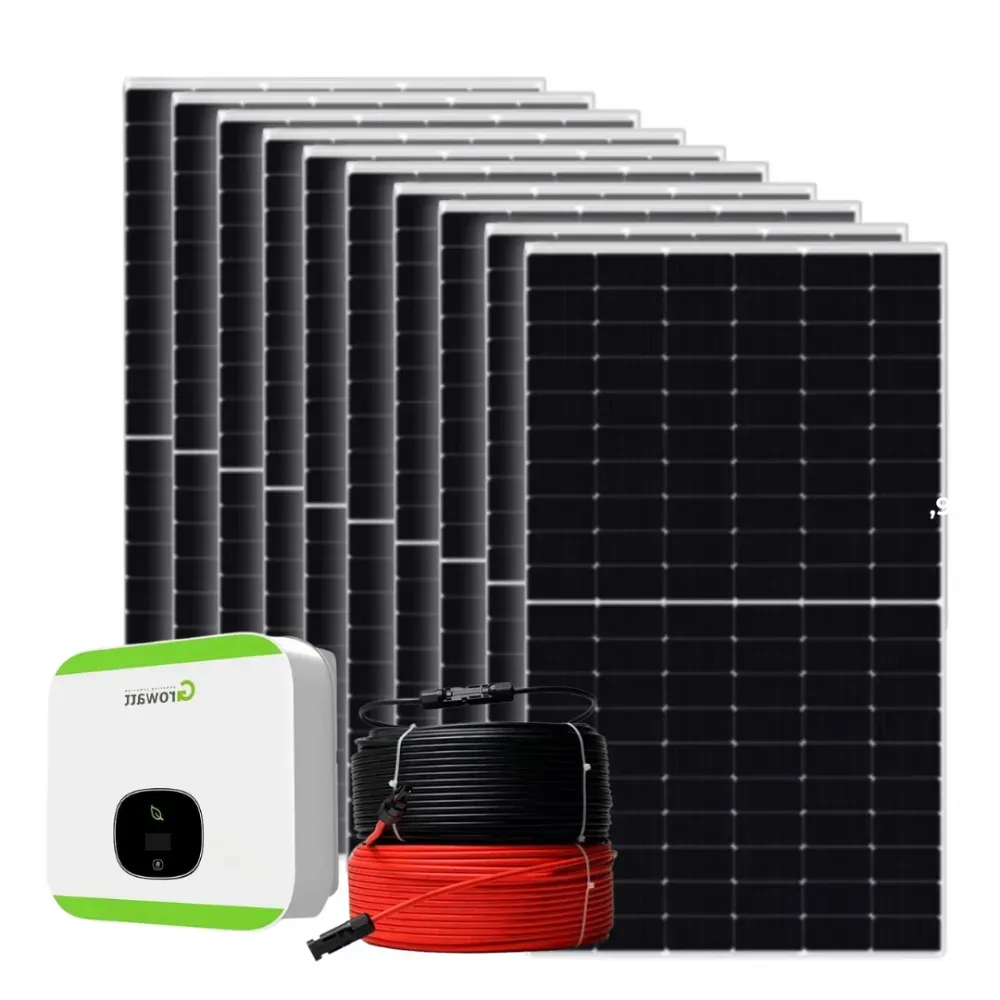 Kit On Grid 10 Painéis 570Wp - Inversor 5kw- DPS - 855 kWh/mês Imagem