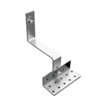 Kit 50 Peças  Fixador Linha C Placa Painel Solar Alumínio e Inox Para Telha Cerâmica e Cimento  - Foto 5