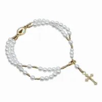 Terço de Pulso com foto Nossa Senhora Aparecida