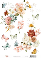 DX-018 - Adesivo Têxtil Garden Cantoneiras- Tam. 21,0x14,8cm